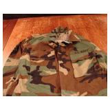 US Navy issue woodland camo jacket.