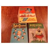 Lot of three vintage children's books