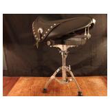 Pearl Drum seat with Harley Davidson seat.