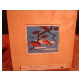 Nakao Yoshitaka Japanese color woodblock