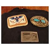 Lot of belt buckles