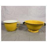 Yellow Enamelware