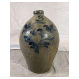 3 Gallon Cobalt Ovoid Stoneware Jug