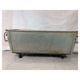 A&P Grocery Galvanized Produce Bin