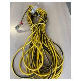 100' Commercial Extension Cord - Yellow