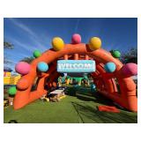 Inflatable Welcome Tunnel - Orange