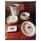 Large Lot of Oval Dish Set - Serving Platter