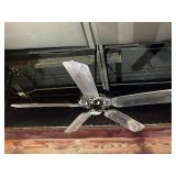 (2) Hanging Fans - Black Ceiling Fans