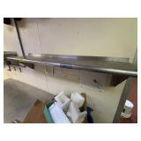 60' S.S. Wall Mount Shelf
