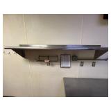 72' S.S. Wall Mount Shelf