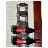 Decorative Wall Mount Wine Bottle Holder