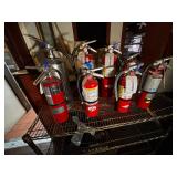 (8) Fire Extinguishers - Assorted