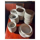 White China Dish Set - Round Dish Set 9' Round