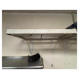 (2) 24' Wall Mount Rubbermaid Rack