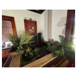 Corner Decor Lot / Plants & Picture