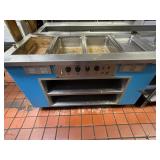 60' Four Bay Steam Table