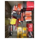 Hilti Foam Gun & Ramset Fastener Lot