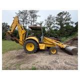 1997 New Holland 555E Tractor Loader Backhoe