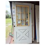 Used Exterior Door with Window