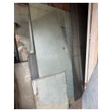 Lot of Assorted Sized Mirrors & Glass