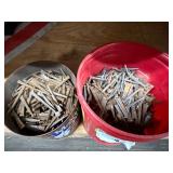 Vintage Square Cut Nails / Metal Masonry/Brick...