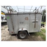 Single Axle Enclosed Trailer