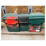 Green Tool Box w. Contents