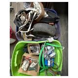 (2) Tote Assorted Electrical & Parts