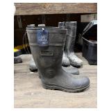 Assorted Steel Toe Rubber Work Boots - 3 Pairs