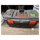 Black Tool Box w. Painter Tools & Acces.