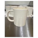 (36) 12 oz Coffee Mugs - Ivory