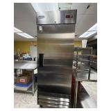 Argus Single Door S.S. Freezer on Casters