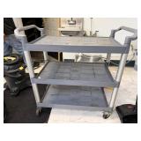 Grey Utility Cart - 3 Shelf