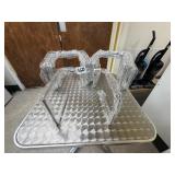 (11) New Chrome Pizza Stands