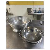 Lot of Assorted Sized Strainers