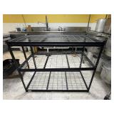 AR Shelving 3 Shelf Rack - Tear Drop