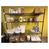 Contents of Rack - Ingredients & Condiments