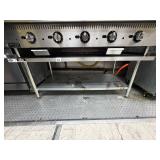 Sauber 5' S.S. Equipment Stand w. Undershelf
