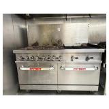 5' Patriot 6 Burner Combo Unit w. 24'...