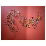 Colorful Abstract Metal Wall Sculpture