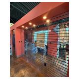 Mirrored Merchandising Display Wall
