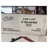 TopShield 2-3/8' Ring Shank Coil Nails