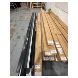 Stone Metal Black Drip Edge Flashing - 2' Face...