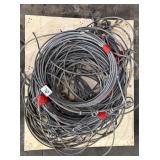 Heavy Duty Steel Wire Rope Cable Sling Lot