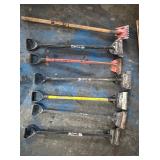 (7) Roofing Tear Off Shovels
