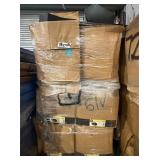 GAF 10' Black Gooseneck Roof Vents w/ Dampers