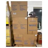10' Brown Galvanized Gooseneck Roof Vents
