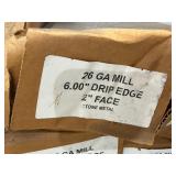Stone Metal 26 GA Mill 6.00' Drip Edge Flashing...