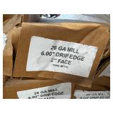 Stone Metal 26 GA Mill 6.00' Drip Edge Flashing...