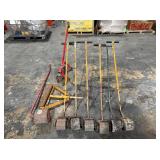 (9) Commercial Roofing Rollers and Tools